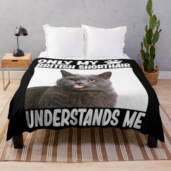 Item preview, only my british shorthair understands me british shorthair cat lover designed and sold by alaechamlal.