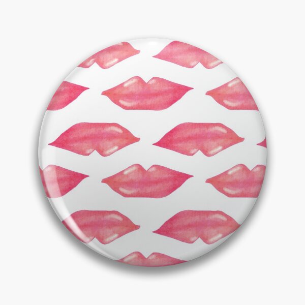 Item preview, Ilustración de patrón de labios repetidos designed and sold by KristopherBel.
