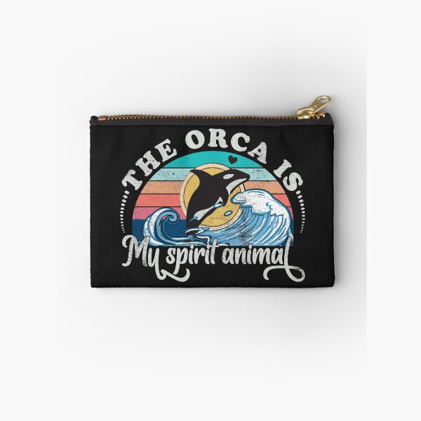 Item preview, The Orca Is My Spirit Animal Retro Sunset designed and sold by ABulgov.