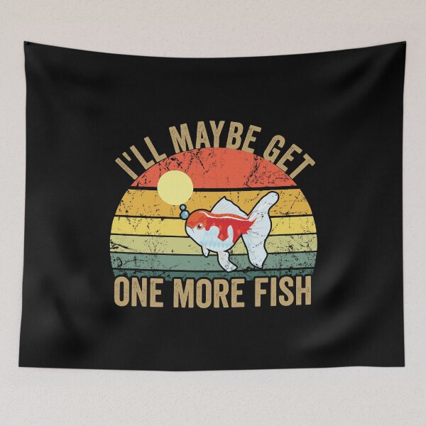 Item preview, VINTAGE I'LL MAYBE GET ONE MORE FISH designed and sold by noahs-shop.