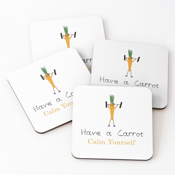 Item preview, Have A Carrot , Calm Yourself - Weightlifting Carrot  designed and sold by MDclothingshop.