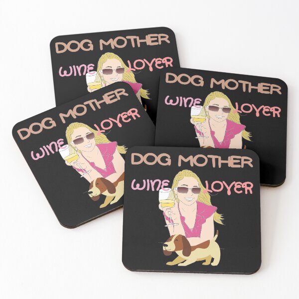 Item preview, Dog Mother Wine Lover  designed and sold by StephenMollie.