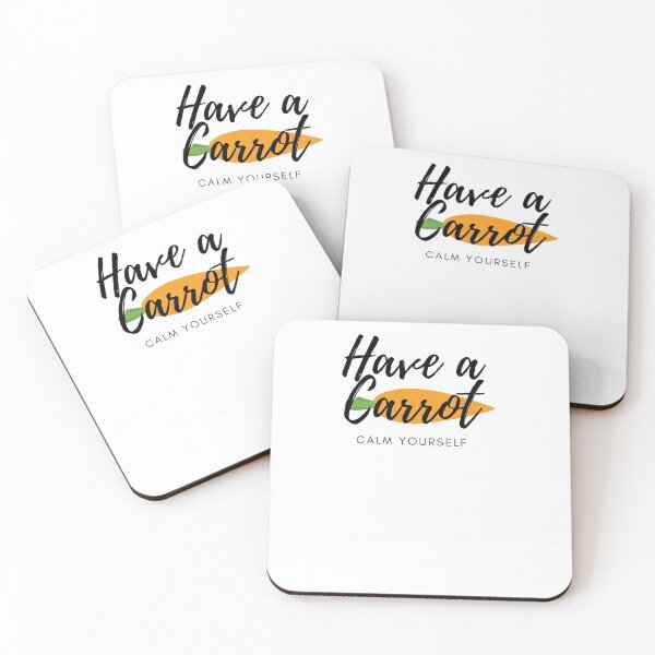 Item preview, Have a carrot, calm yourself! Funny vegan quote designed and sold by MDclothingshop.
