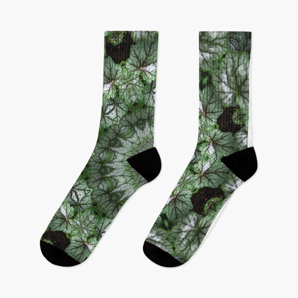Item preview, Silvery green mandala - Heuchera leaves designed and sold by rvjames.