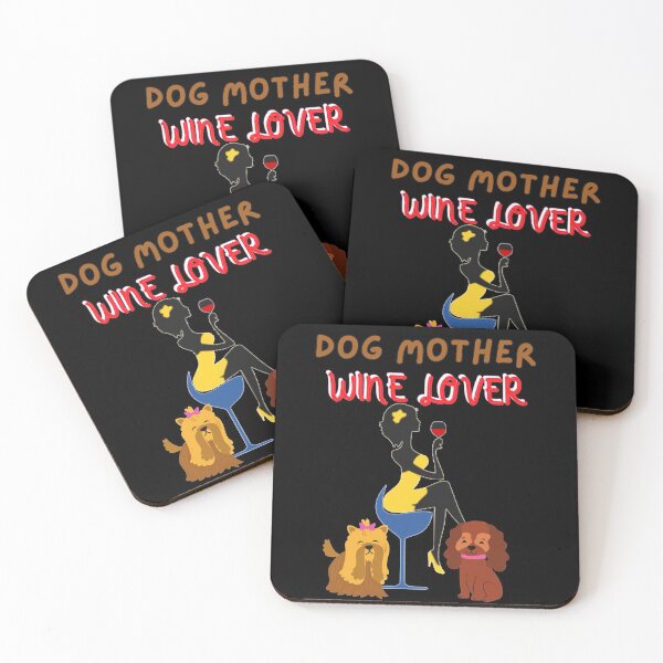 Item preview, Dog Mother Wine Lover designed and sold by StephenMollie.