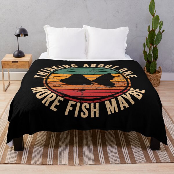 Item preview, VINTAGE THINKING ABOUT ONE NEW FISH MAYBE designed and sold by noahs-shop.