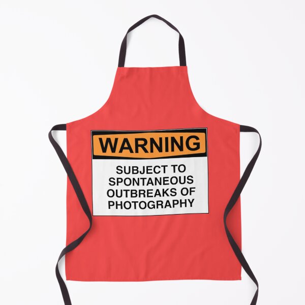 Item preview, WARNING: SUBJECT TO SPONTANEOUS OUTBREAKS OF PHOTOGRAPHY designed and sold by Bundjum.