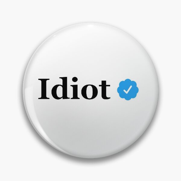 Item preview, Verified Idiot designed and sold by stickerplaza.