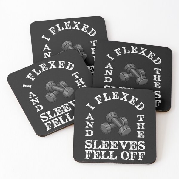 Item preview, I FLEXED AND THE SLEEVES FELL OFF MENS WORKOUT GYM T-SHIRT designed and sold by bigerdan.