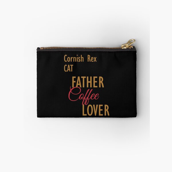 Item preview, Cornish Rex CAT Father Coffee Lover. The perfect clothes and stickers for cat and coffee lovers designed and sold by amrmab.