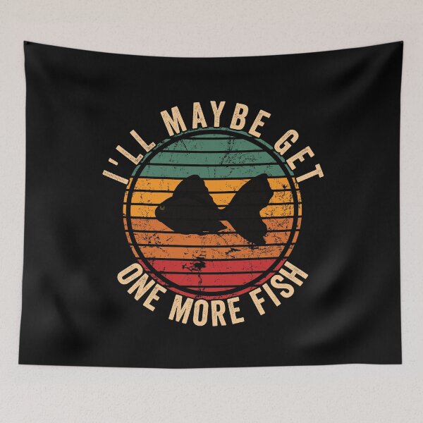 Item preview, VINTAGE I'LL MAYBE GET ONE MORE FISH designed and sold by noahs-shop.