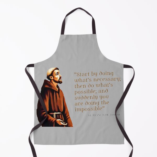 Item preview, Saint Francis of Assisi - Phrase to do impossible things designed and sold by Enriquegl.