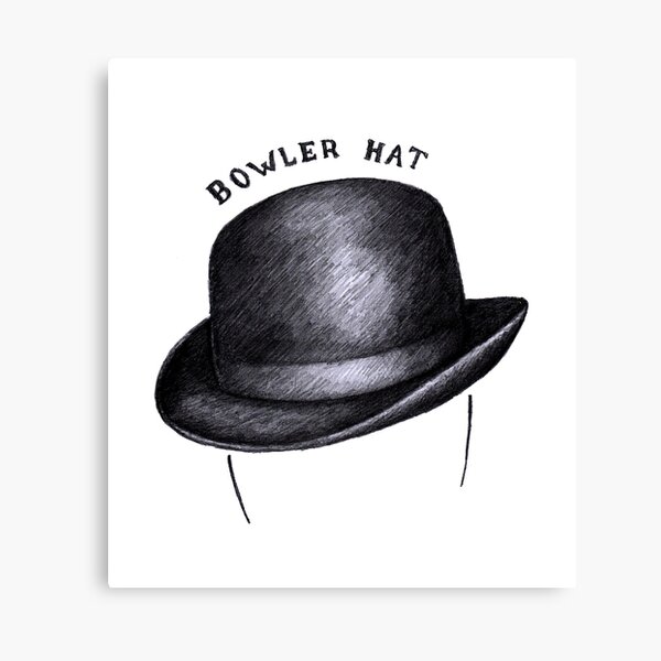 Bowler Hat Canvas Prints | Redbubble