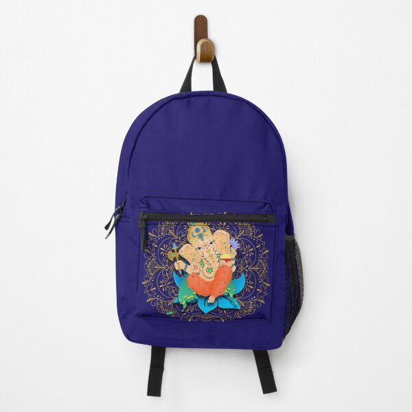 Item preview, Lord Ganesha Blue Mandala - The Obstruction Destroyer designed and sold by MandalaSoul.