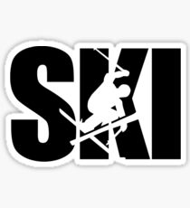 Ski Sticker