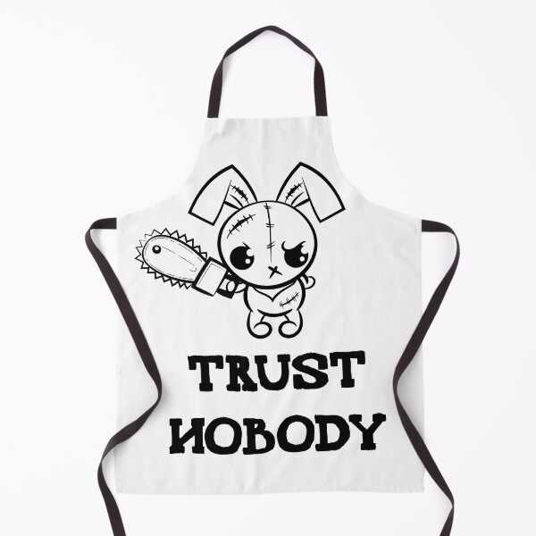 Item preview, Trust Nobody Grumpy Voodoo Bunny designed and sold by ProjectX23.