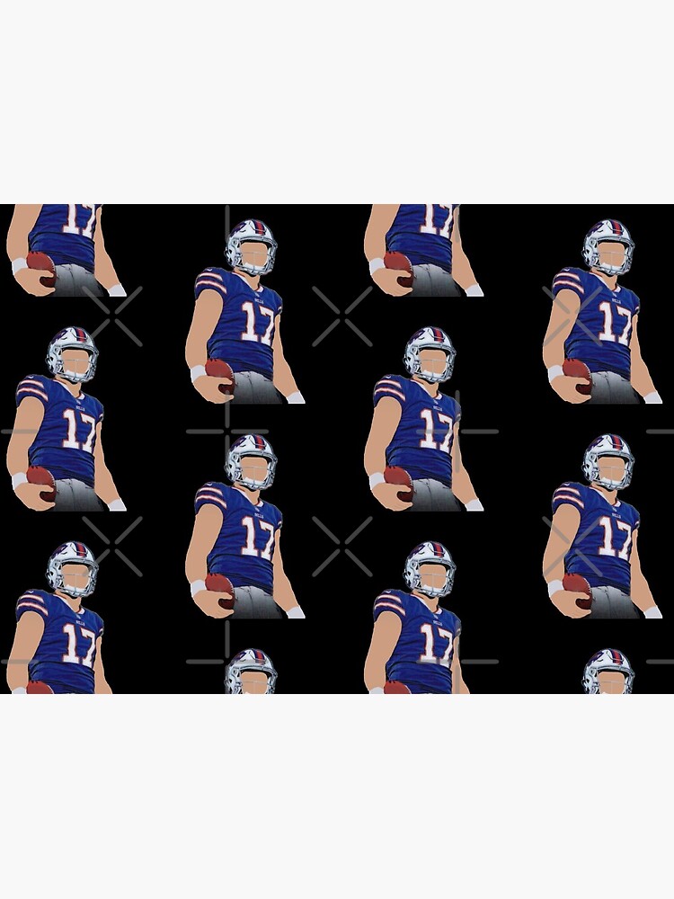 Josh allen Buffalo bills, cartoon faceless | A-Line Dress