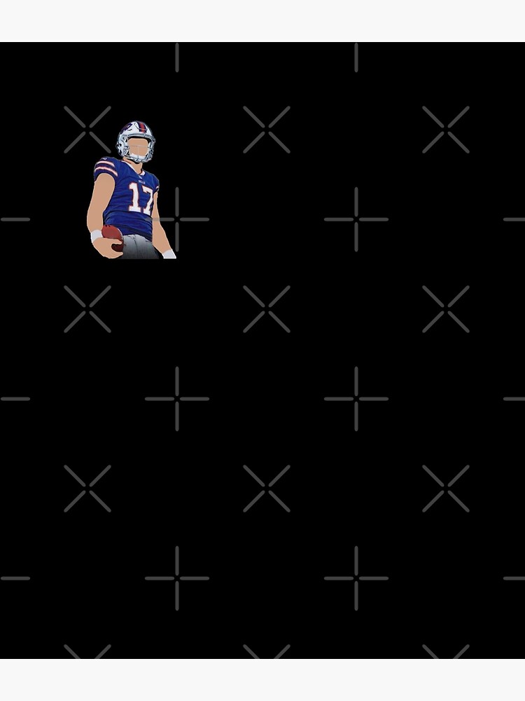 Josh allen Buffalo bills, cartoon faceless | A-Line Dress