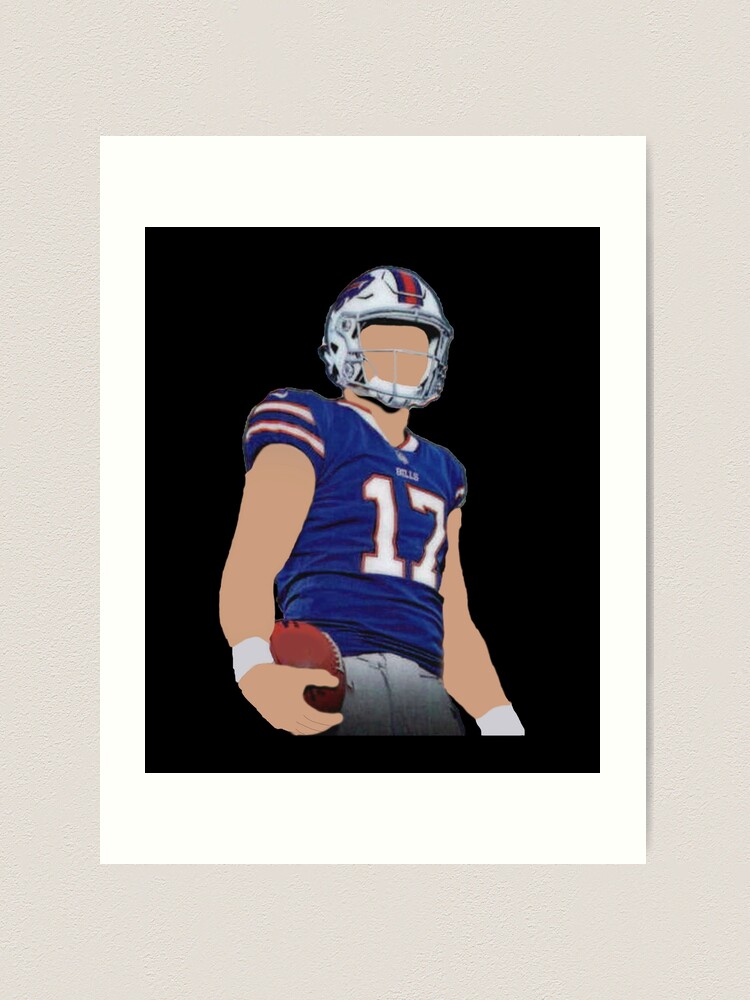 Josh allen Buffalo bills, cartoon faceless Cap for Sale by Th3 Merch