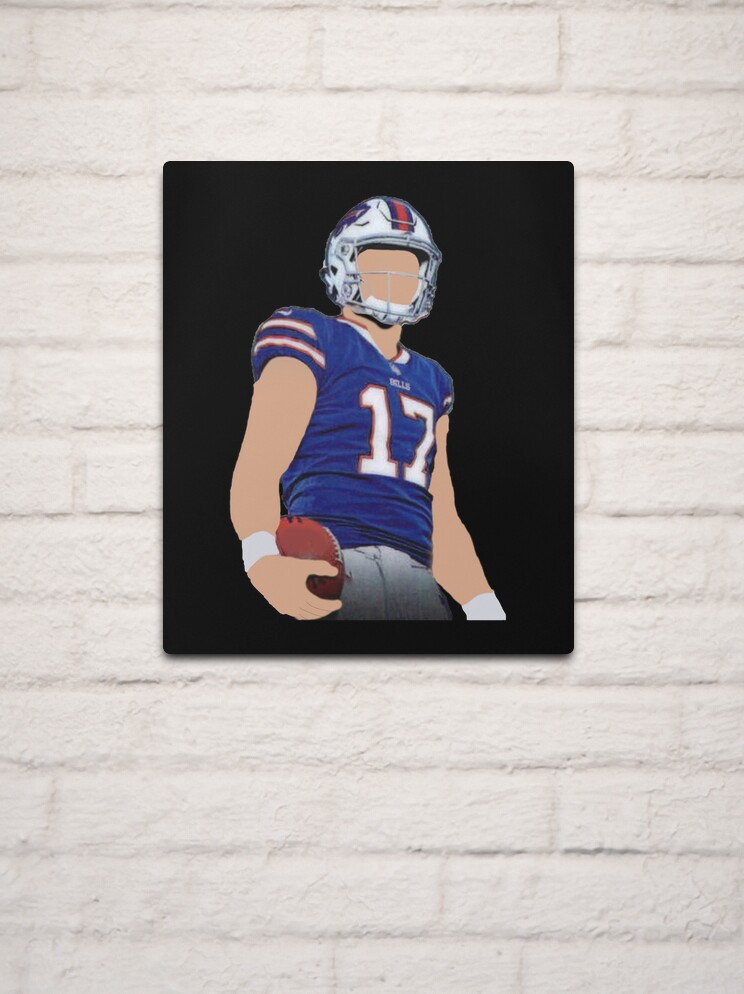 Josh Allen, Buffalo Bills, Duff's Chicken Wings Sticker Comforter for Sale  by alanabiggie