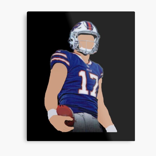 Josh Allen Riding a Buffalo - Josh Allen - Posters and Art Prints