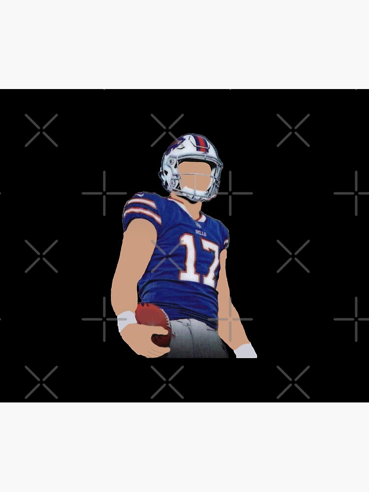 Josh Allen Buffalo Bills 50 x 60 Player Caricature Throw Blanket