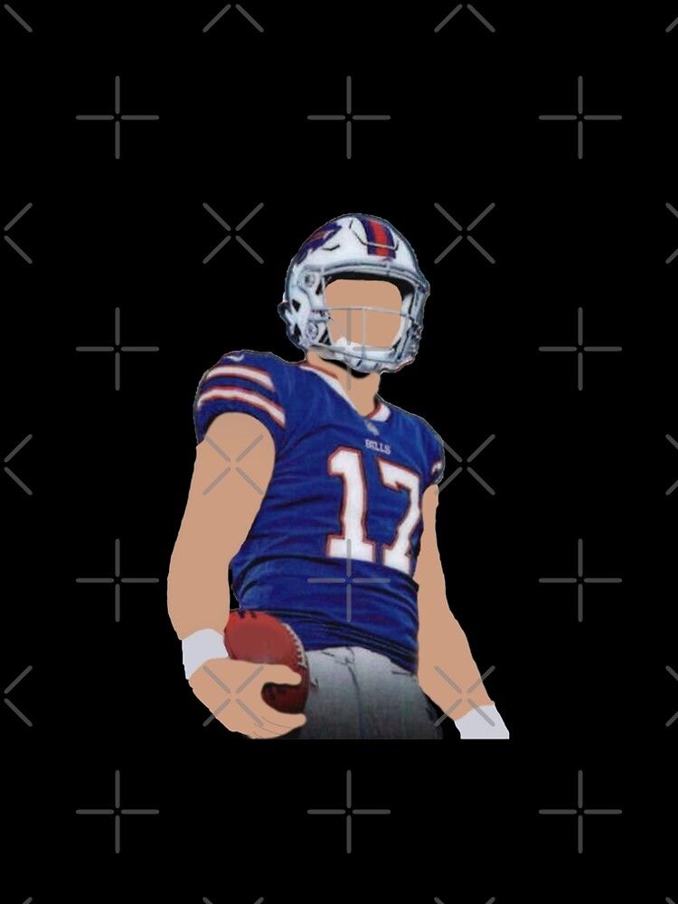 Josh allen Buffalo bills, cartoon faceless | A-Line Dress