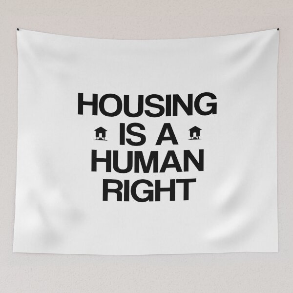 Item preview, housing is a human right designed and sold by LEByasser.
