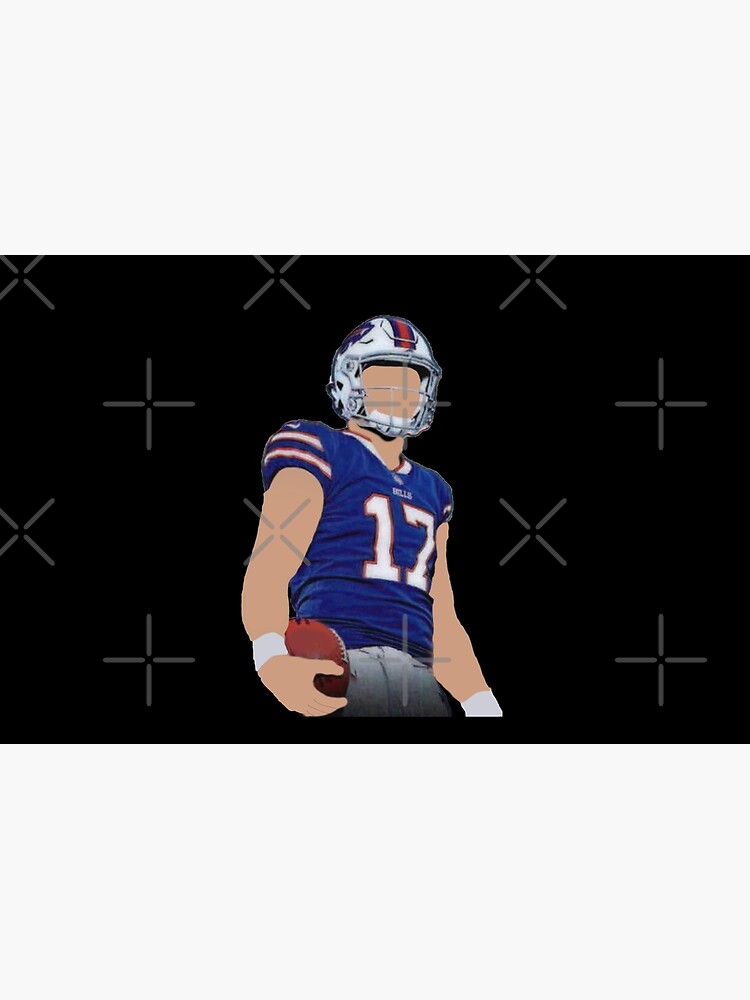 Josh allen Buffalo bills, cartoon faceless' Laptop Sleeve for Sale