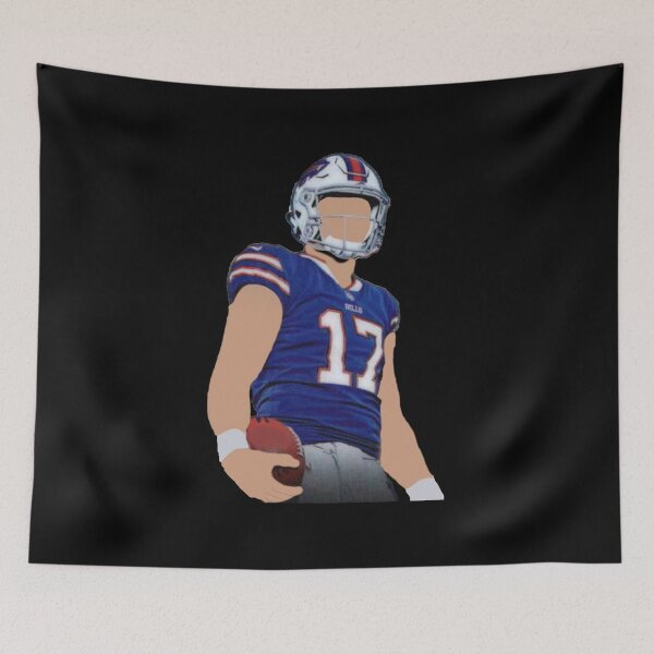 Item preview, Josh allen Buffalo bills, cartoon faceless designed and sold by Th3 Merch.