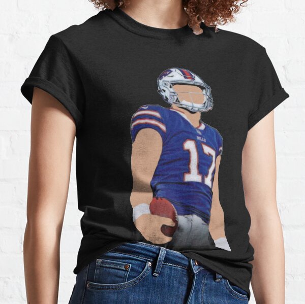 Buffalo Bills Josh Allen T-Shirt Jumping Air Allen Bills Mafia Football  Jersey