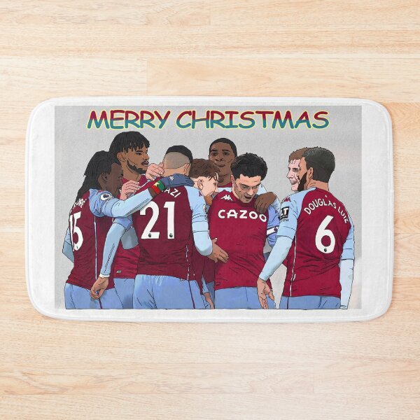 Item preview, aston villa football club print poster squad team designed and sold by madein1874.