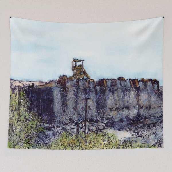 Item preview, Historic Mine Site, Broken Hill, NSW,  Aus. designed and sold by Anne Huth.