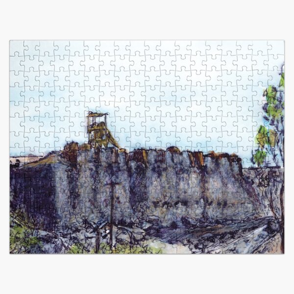 Historic Mine Site, Broken Hill, NSW, Aus. Jigsaw Puzzle