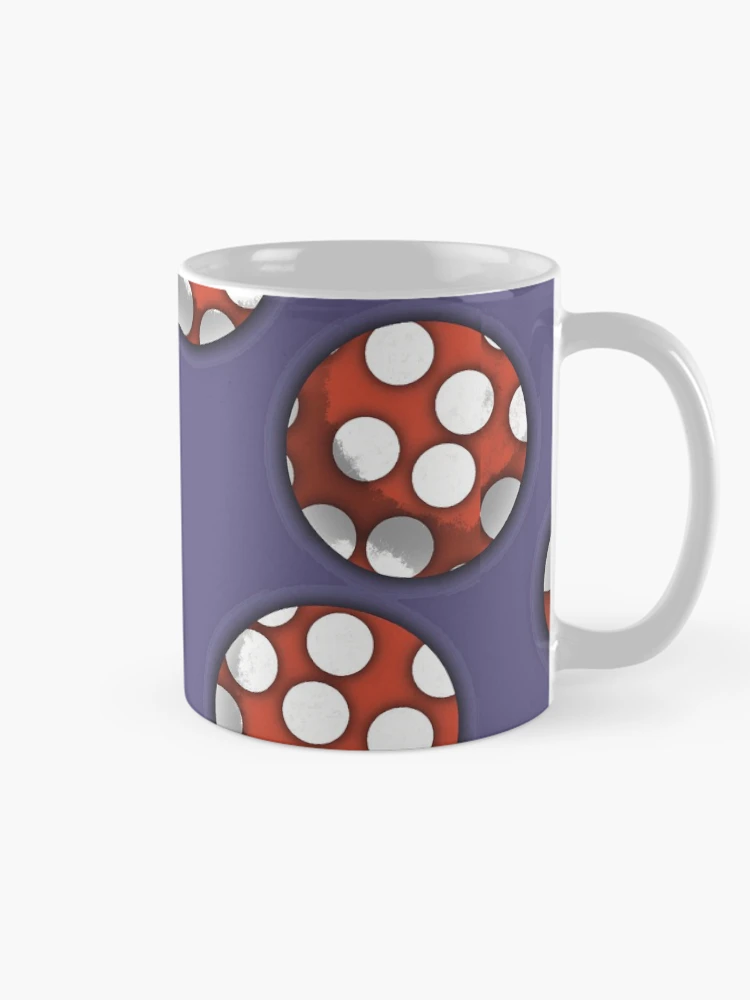 Thumbnail 3 of 6, Coffee Mug, Toadstool forest designed and sold by pixiepatterns.