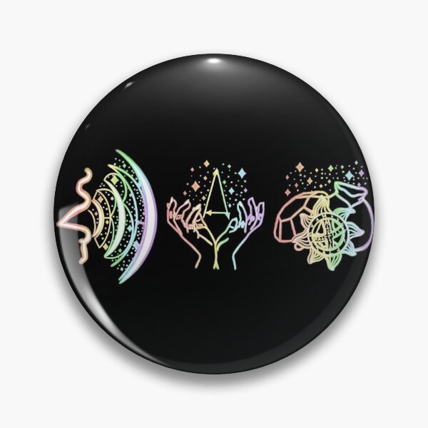 Item preview, Verbal Somatic Material in white and black full rainbow designed and sold by MarisaCee.