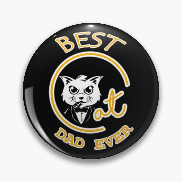 Item preview, Best Cat Dad Ever T-Shirt Cat T-Shirt Dad T-Shirt designed and sold by OAPod.