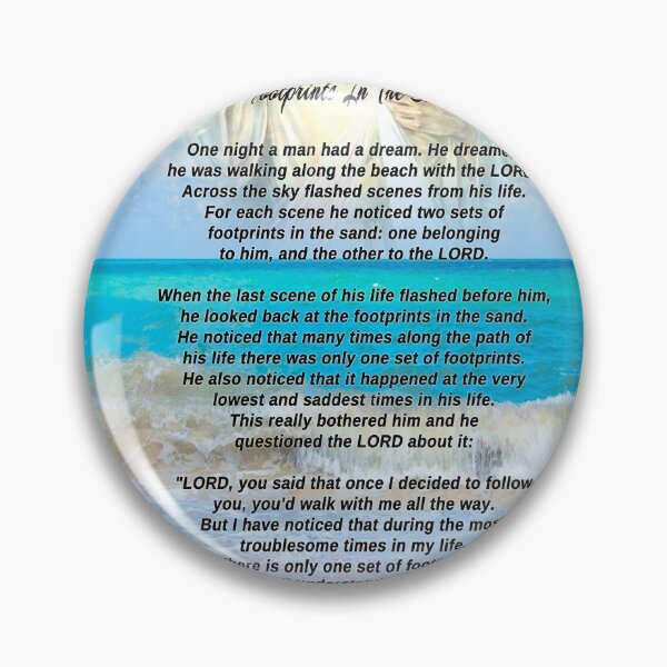 Item preview, FootPrints In the Sand designed and sold by Delights.