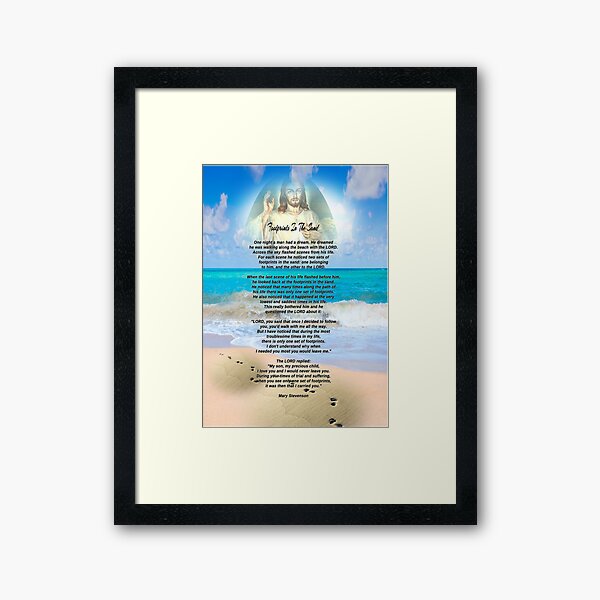 Item preview, FootPrints In the Sand designed and sold by Delights.