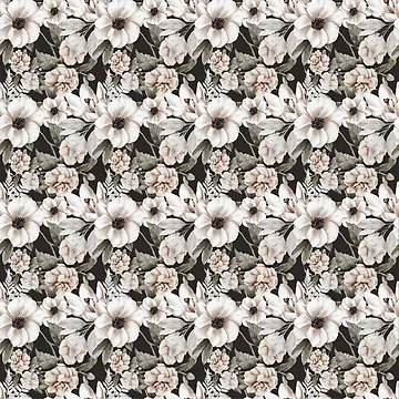 Artwork thumbnail, Flower Seamless Patterns Roses graphic by Openspace2020