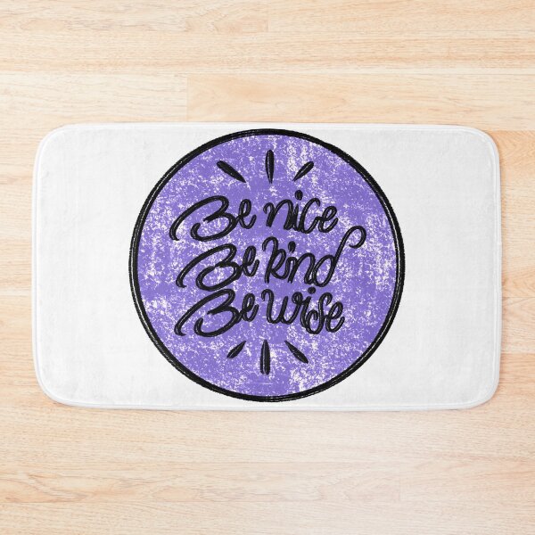 Item preview, Be nice be kind be wise, motivational quotes designed and sold by colorsofcherry.