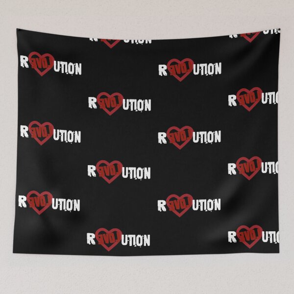 Item preview, revolution with heart  designed and sold by CyberScum.