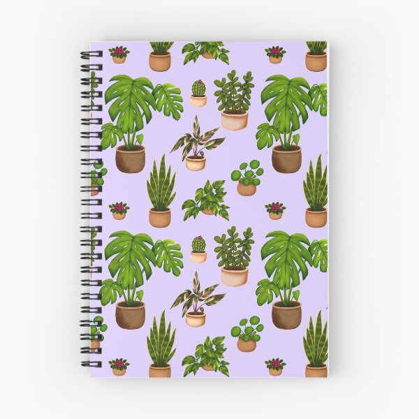 Item preview, House Plants Pattern - Lavender designed and sold by Kraina.