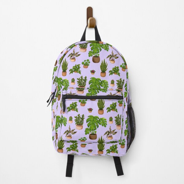 Item preview, House Plants Pattern - Lavender designed and sold by Kraina.