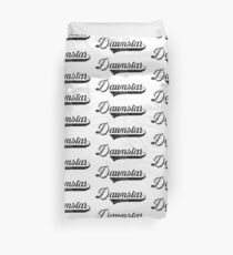 Skyrim Dawnstar Distressed Sports Lettering Duvet Cover