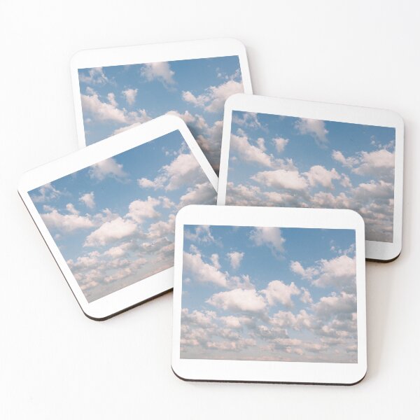 Item preview, Blue sky clouds photography designed and sold by BlankaDesigns.