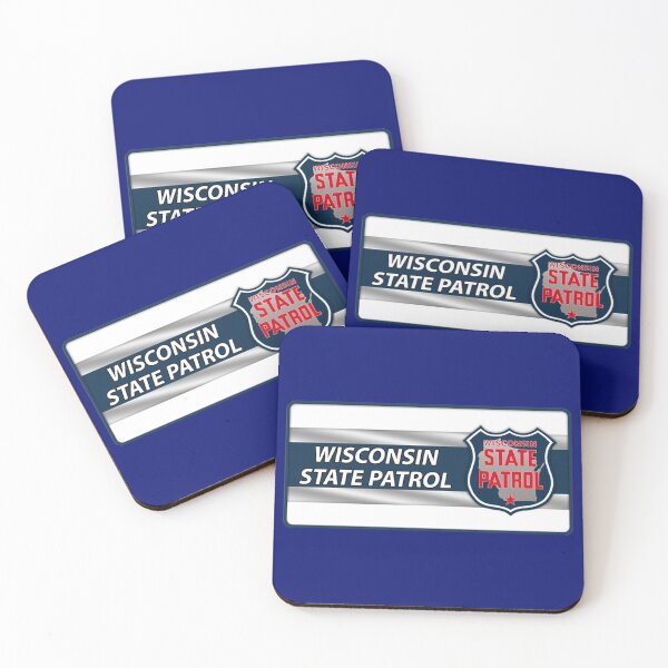 Item preview, Wisconsin State  Patrol License Plate designed and sold by Lawrence Baird.