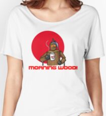 Good Morning Wood!!! Women's Relaxed Fit T-Shirt