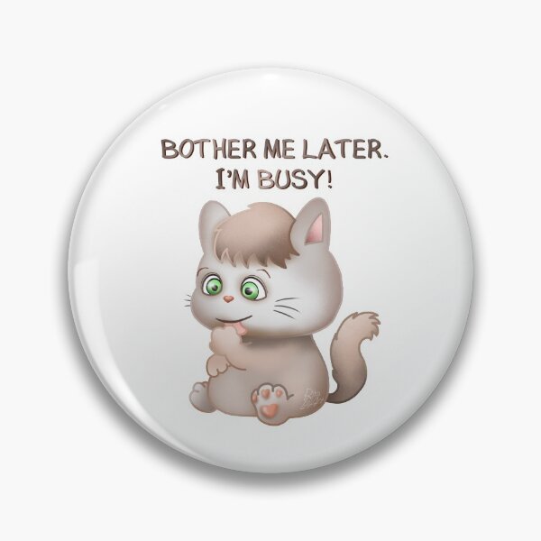Item preview, Kitty Cat Busy Schedule designed and sold by RitaLaiArt.