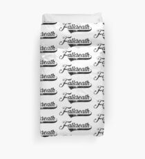 Skyrim Falkreath Distressed Sports Lettering Duvet Cover